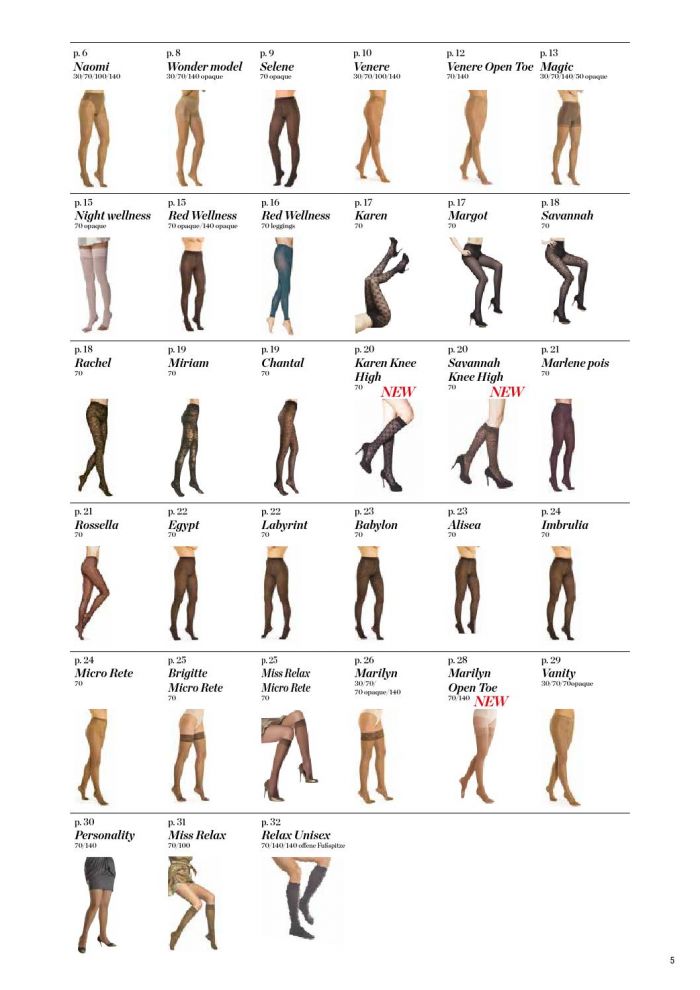 Solidea Solidea-catalog-7  Catalog | Pantyhose Library
