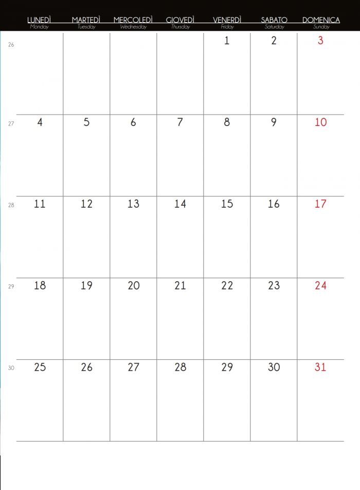 Oroblu Oroblu-weekplanner-2016-17  Weekplanner 2016 | Pantyhose Library
