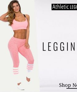 Bombshell - Womens Athletic Leggings