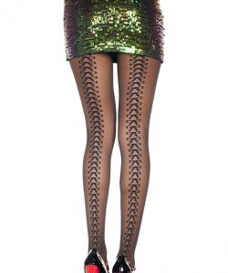 Bow-Backseam-Spandex-Sheer-Pantyhose