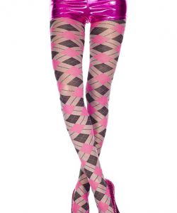 Multi-Color-Argyle-Pantyhose