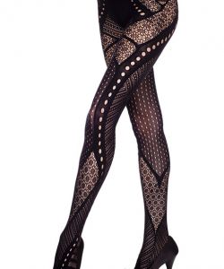 Multi-Lace-Design-Spandex-Tights