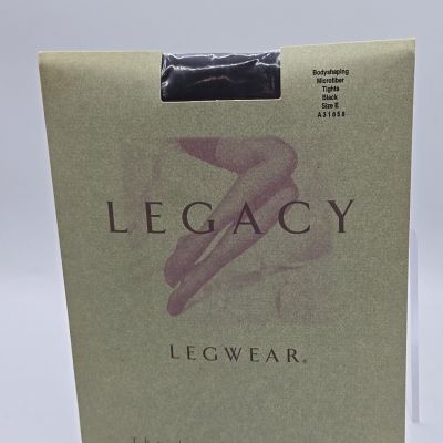 QVC Legacy bodyshaping Microfiber Tights Black Size E (One Pair)