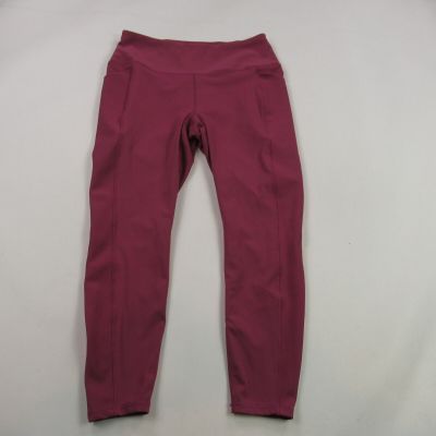 Spyder Leggings Womens XL Workout Stretch Outdoors Lightweight Pink Yoga