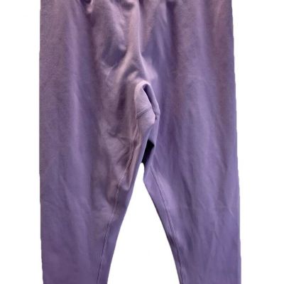 P'TULA Soft Comfy Athletic Workout Leggings High waist size XL cropped purple