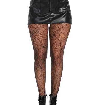 Fishnet Tights, Spiderweb Tights, Plus Size Patterned Tights