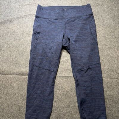 Outdoor Voices Pants Womens Extra Large Blue Athletic Gym Workout 7/8 Leggings