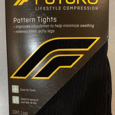 3M FUTURO Pattern Tights - Large Moderate Compression- 71073EN
