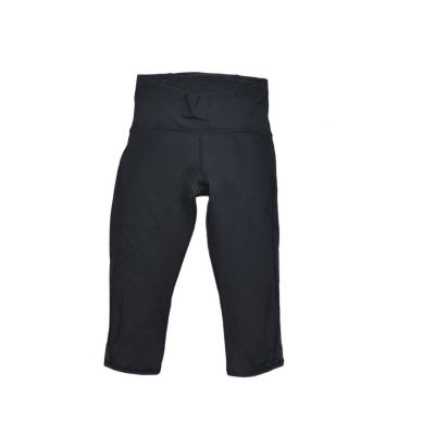 Lululemon Capri Leggings Black Size 4 Polyester Gym Workout