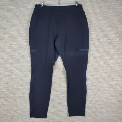 Athleta Headlands Hybrid Cargo Womes Leggings 16 Athleisure Gym Workout Comfort