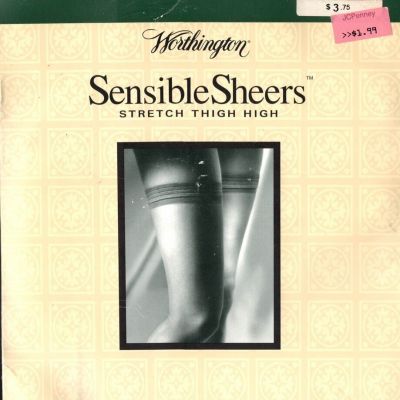 JCPENNEY WORTHINGTON SHEER THIGH HIGHS - Queen, Sand