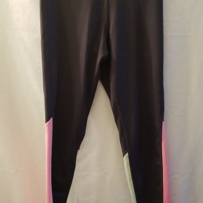 OYSHO Athletic Yoga Fitness Leggings Women Small Gray Drawstring Capri