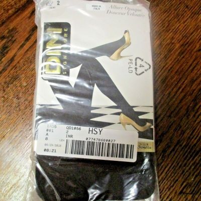 835J1 DIM D1056 Signature Allure Opaque Size 2 Chocolate