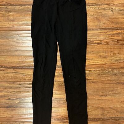 Philosophy Black Leggings Size XS Pull On Elastic Waistband Stretch Plain