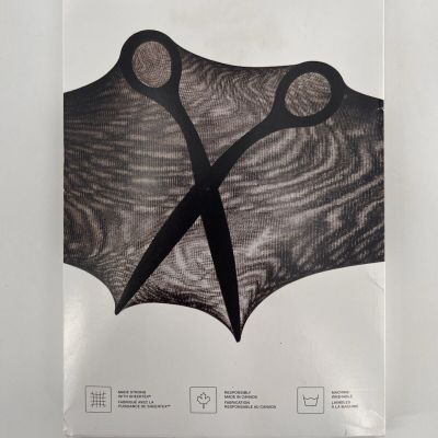 Sheertex Classic Sheer Rip-Resist Tights black size 3X