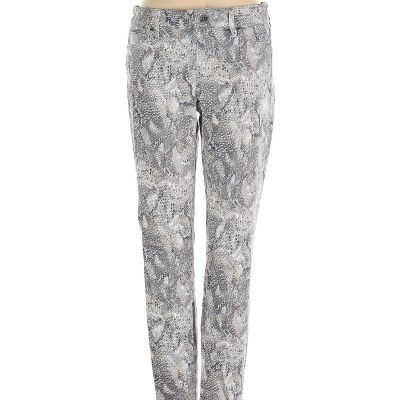 White House Black Market Women Silver Jeggings 2