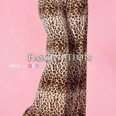 New JUP PLUS SIZE Womens LEOPARD CHEETAH HIGH WAISTED SILKY PALAZZO PANTS XL 1X