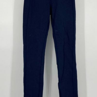 Lululemon Womens Blue Stretch Exercise Athletic Yoga Leggings Size 6
