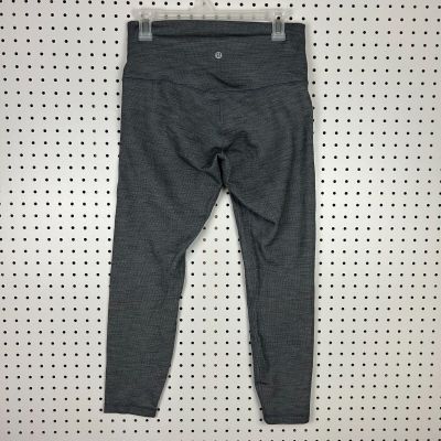 Lululemon Align SHR Leggings Pants Women's 10 Gray Workout Athletic 26