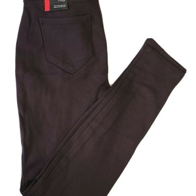 Style&Co Women's Mid-Rise Comfort Waist Legging, Espresso Bean, XS, NWT, 50perc Off