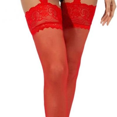 Women'S Lingerie Garter Belt Stocking Lace Sexy Fishnet Thigh High Tights Suspen
