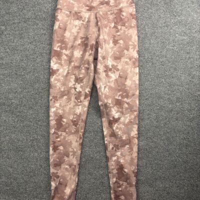 Prana Becksa 7/8 Leggings Women's Small Pink Colorful Skinny Yoga Pants