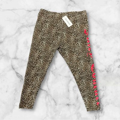 Women Cheetah Print Juicy Couture Leggings Size XXL