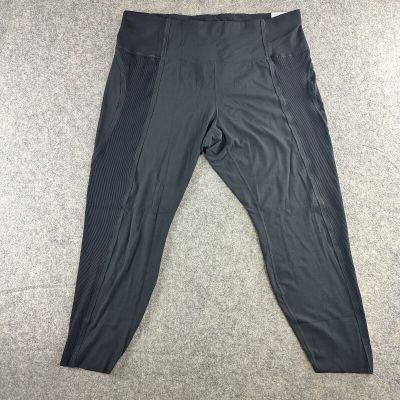 Nike Yoga Luxe High Waist 7/8 Infinalon Soft Leggings Sz 3X Black DJ6762-010 New