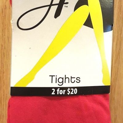 Hanes Cerise Pink Control Top Tights Matte Opaque 0B406  - MSRP $12
