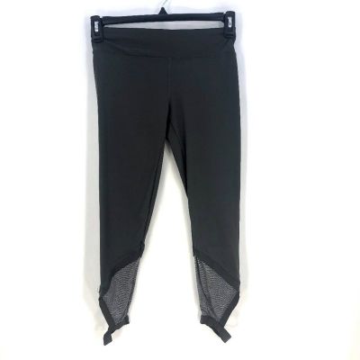 Joy Lab Stir-up Shimmer Detail Black Gray Yoga Athletic Work Out Legging SMALL