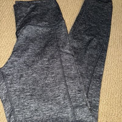 Aerie Leggings Women’s Heather Black Chill Play Move Size Medium Workout Fitness