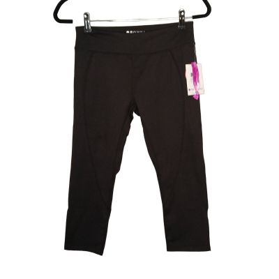 Soybu Full Coverage NWT Yoga Workout Commando Capri Leggings Black Medium