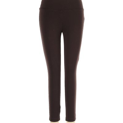 INC International Concepts Women Brown Leggings 4 Petites