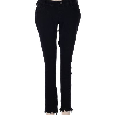 Abercrombie & Fitch Women Black Jeggings 9