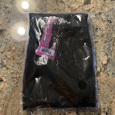 WOMEN'S Black Footless Leg wear SIZE 1X/2X LOT Of 2 New!