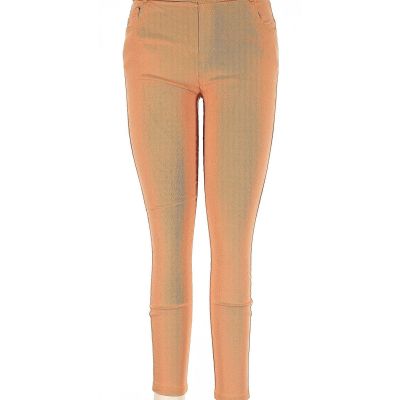 Assorted Brands Women Orange Jeggings L