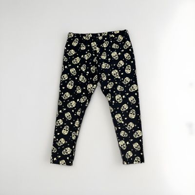 No Boundaries Juniors' Plus Size Skull Ankle Leggings 2XL (19)