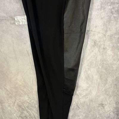 Avenue Women’s Faux Leather From Dress Leggings Plus Size Women’s 30 Black