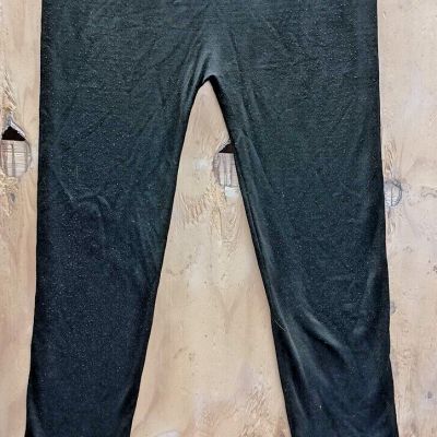 Vanity Girl Gear Leggings Womens S Plain Comfort Pants Black Stretch