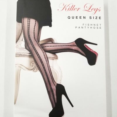 Yelete Killer Legs Fishnet Pantyhose Stocking Size Queen