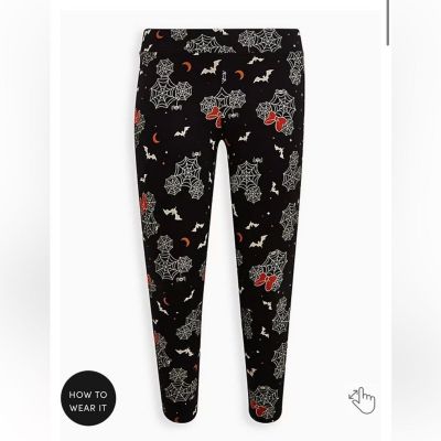 Torrid Disney Mickey Mouse Halloween Full Length Legging Size 4X NWT