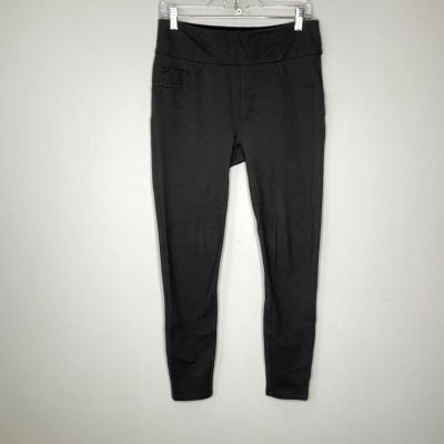 Spanx Women's Gray Jean-ish Ankle Leggings Style 20146R Size Large Stretch