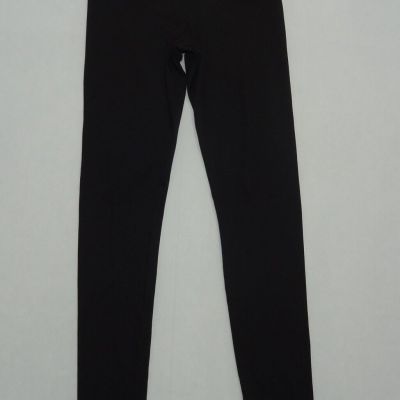 Felina Soft Leggings Black Lightweight Yoga Sueded Workout Stretch Women Size S
