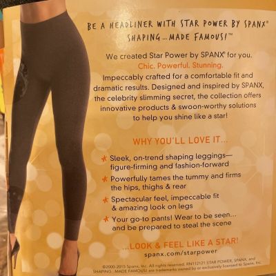 Spanx XL Heather Grey Cuffed leggings Tout & About Style SHO615 NWT