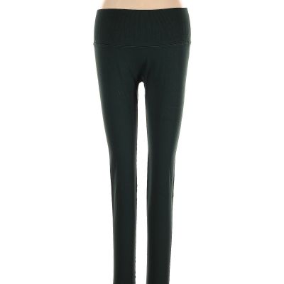 Ghost Flower Women Green Leggings S