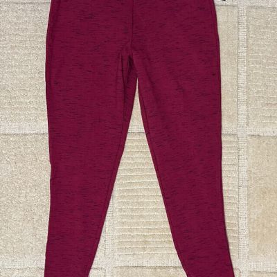 Torrid Women's Beet Red Space Dye Leggings Size 00 *NEW