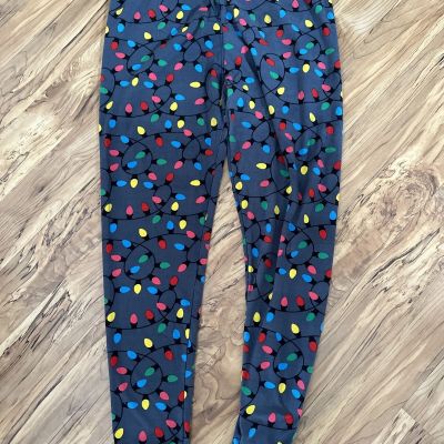 Women’s Plus size 3XL/5XL Light Bulb Print Leggings