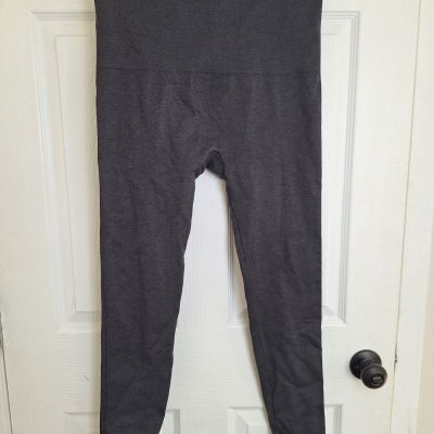 SPANX Womens 3XL Plus Size Gray Leggings