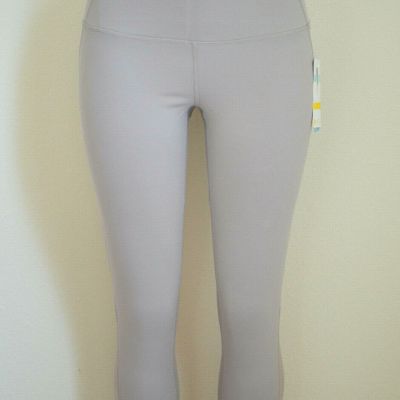 Zella So Stunning Crop Leggings GREY BIRD NWT Style # NR382347MI