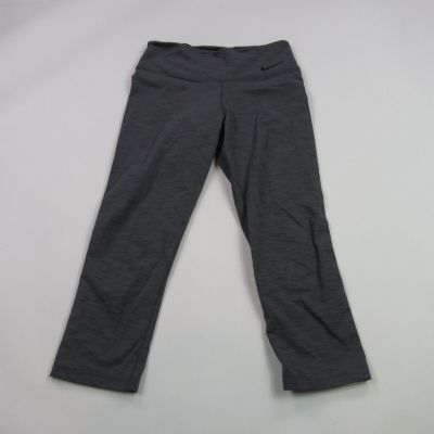 Nike Leggings Womens Workout Gym Stretch Lightweight Gray Drifit Small